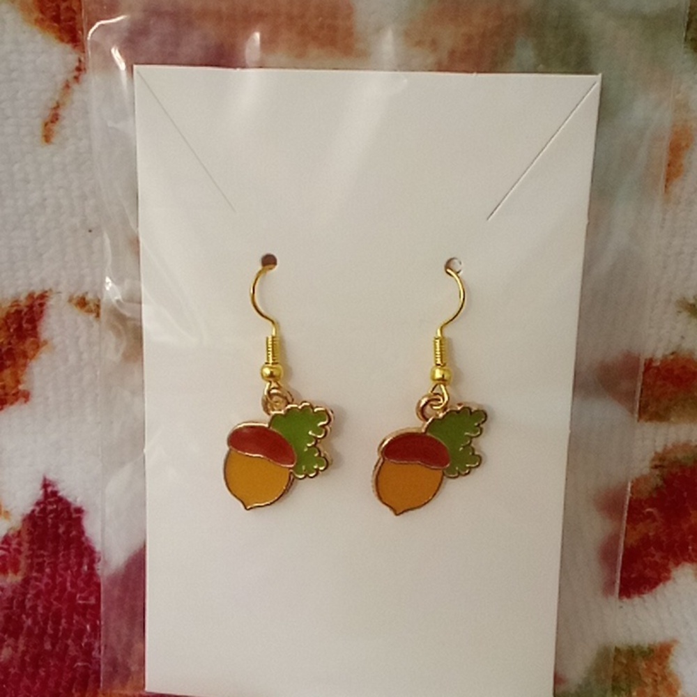 Acorn Earrings